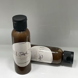 Black liquid soap